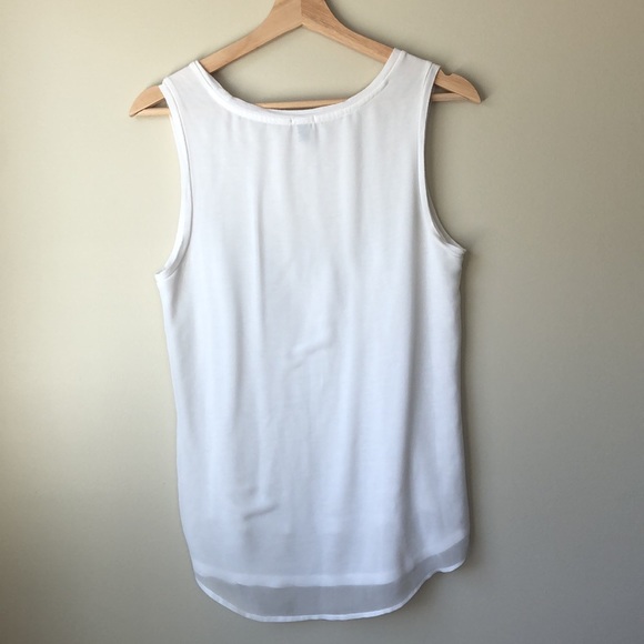 J.Crew white sleeveless top - Picture 2 of 4